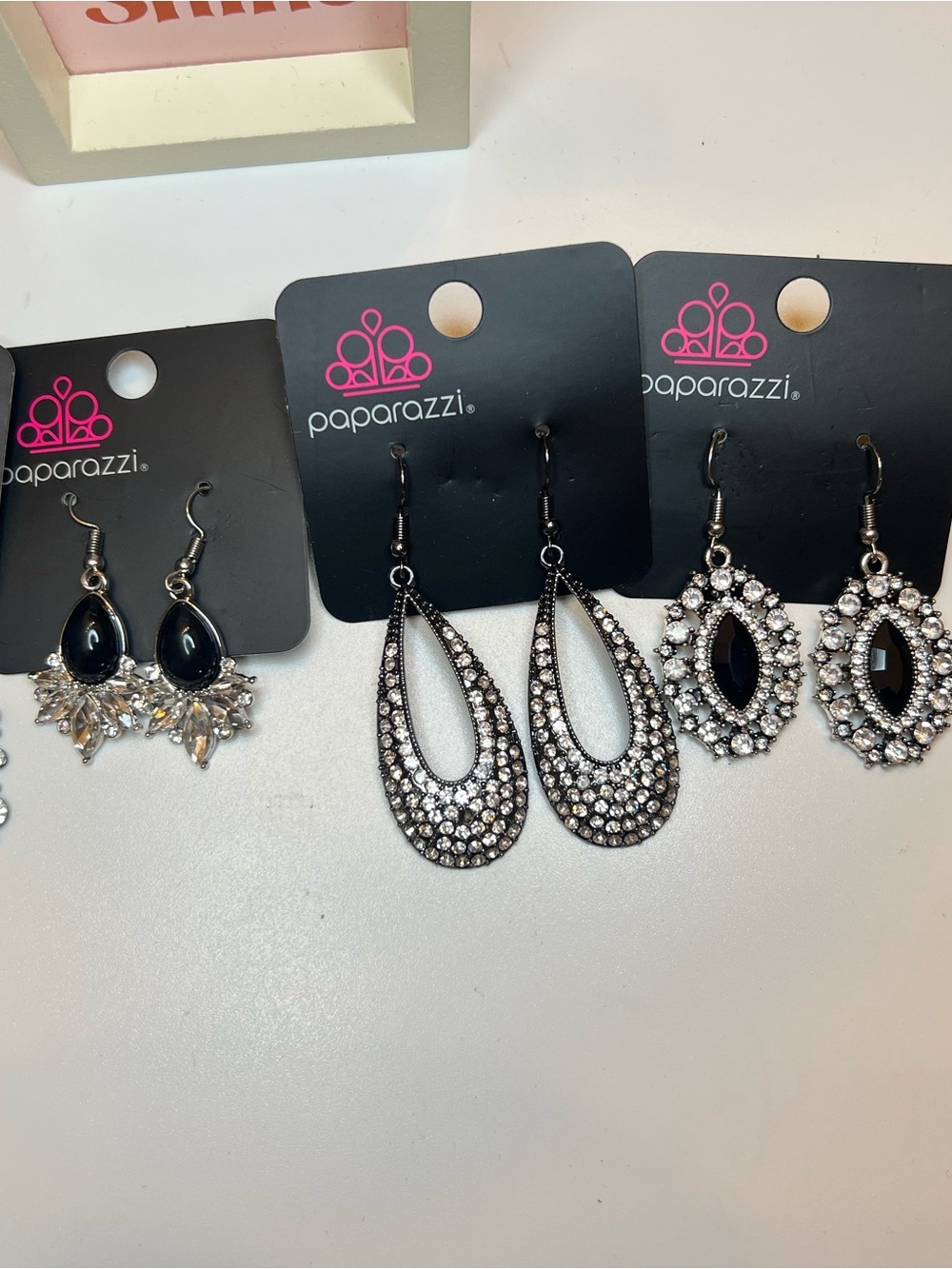 Lot of 5 Paparazzi Dangle Earrings - Lot A036